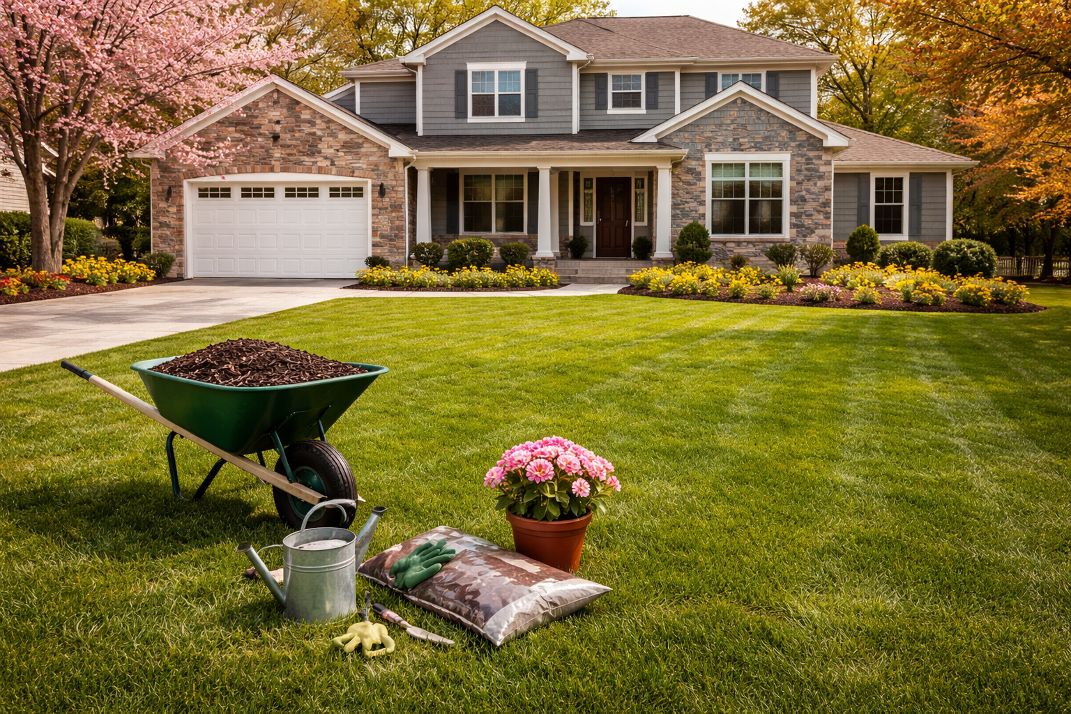 Spring lawn playbook