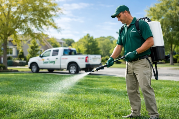 SafeLawn service visit